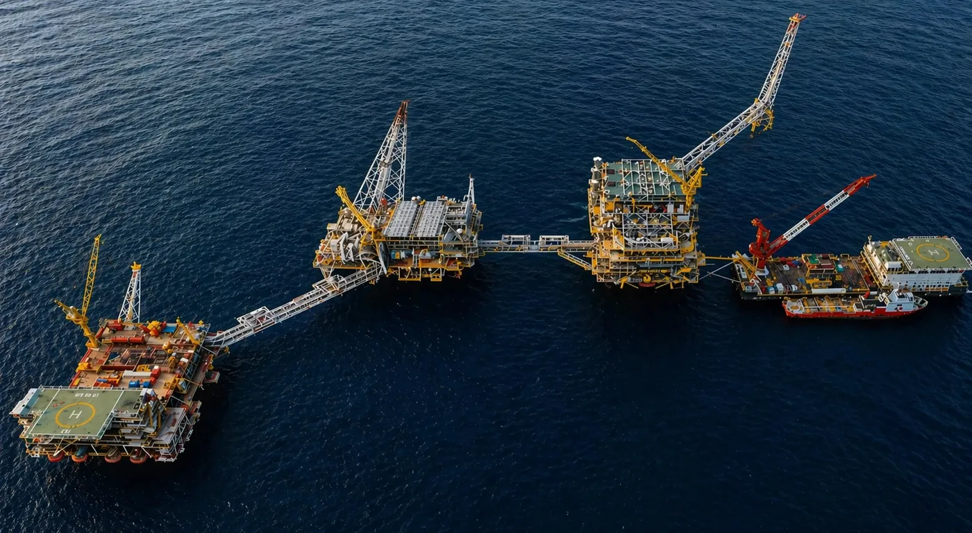 Eni-PETRONAS Searah Starts Maha Gas Offshore Indonesia